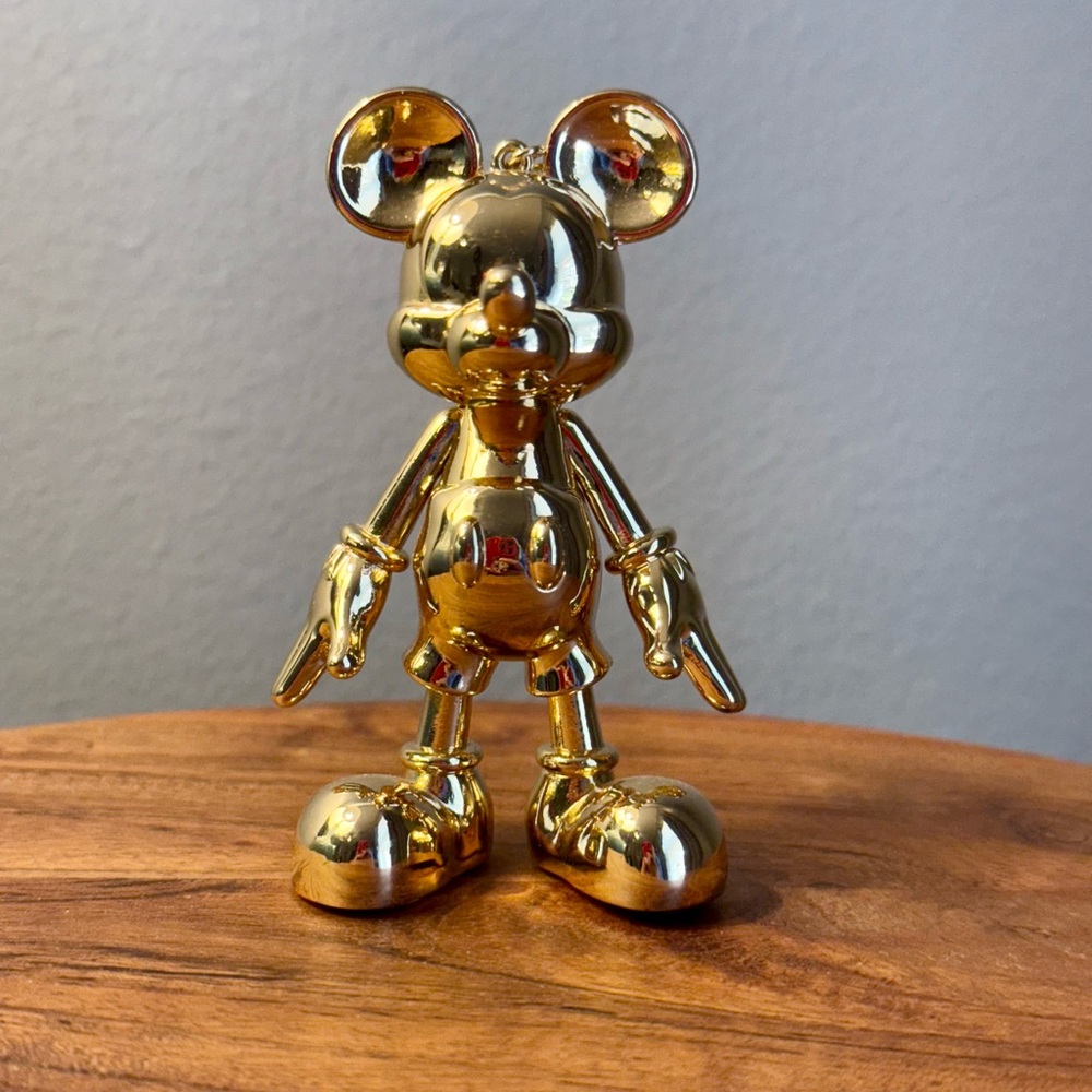 BaubleBar Gold Mickey Mouse Bag Charm